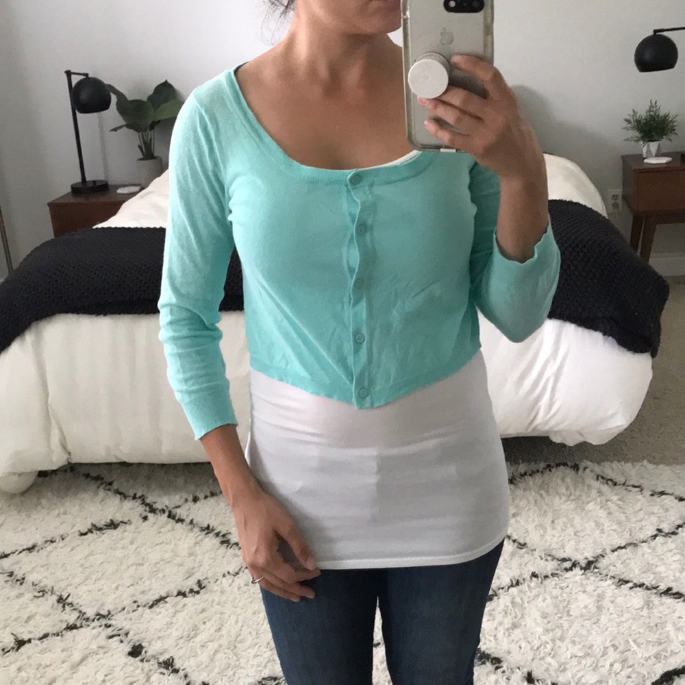 Nordstrom Brass Plum cardigan